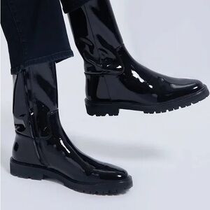 Loeffler Randall Danny Patent Leather Boots